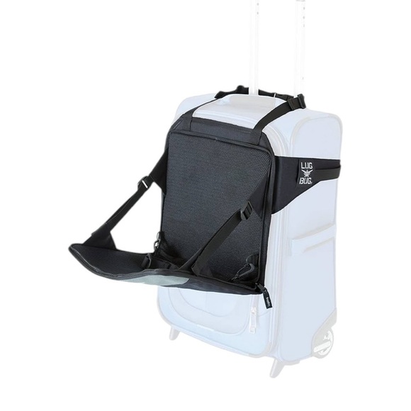 LUGABUG Other - Lugabug Ride-On Suitcase Accessory for Kids Child Carrier Luggage  in Black/Grey